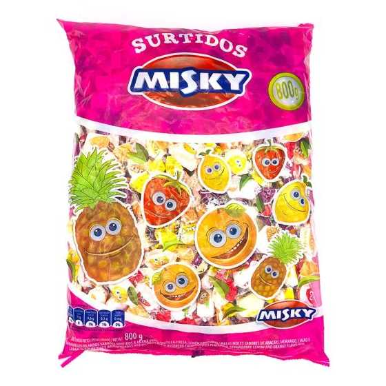 CARAMELOS MASTICABLES MISKY 800 G