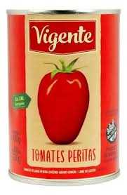 LATA TOMATES ENTERO PERITAS VIGENTE 400 G (24) 