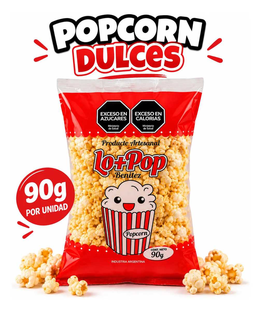 POCHOCLOS LISTOS LO + POP 90G