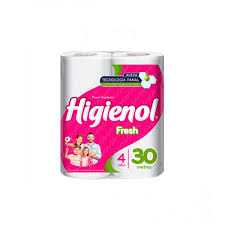 PAPEL HIGIENICO HIGIENOL FRESH 30 M (12)