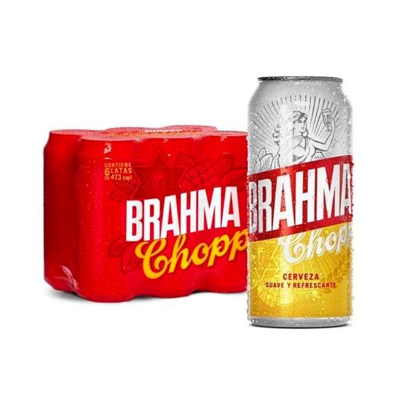 CERVEZA EN LATA BRAHMA POR 6 UNIDADES